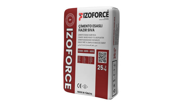 Izoforce Çimento Esaslı Hazır Sıva