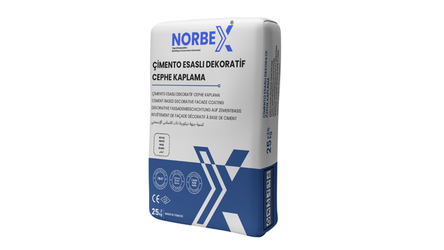 Norbex Çimento Esaslı Dekoratif Cephe Kaplama